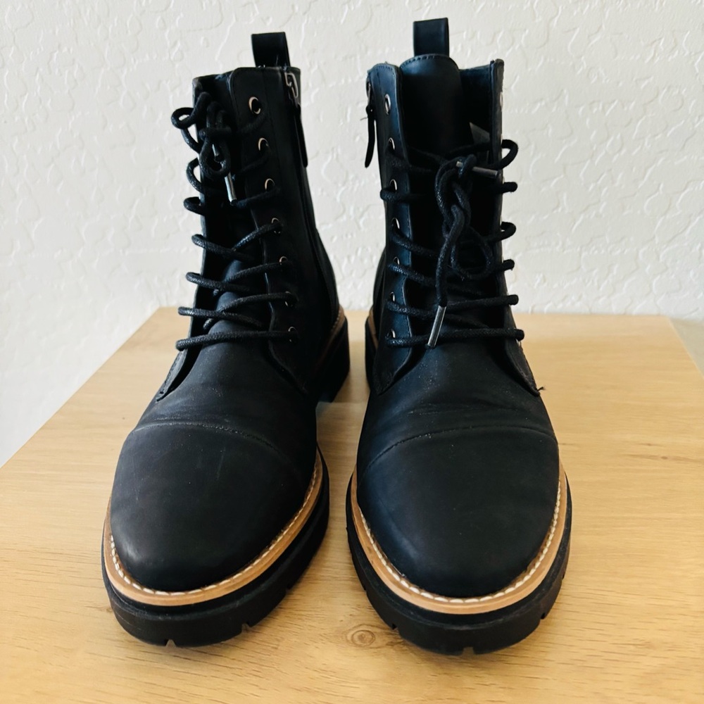 TOMS Women's Black Alaya Ankle Boots - Picture 9 of 9